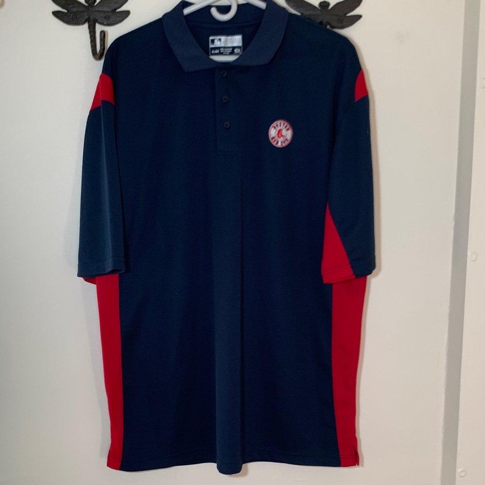 Boston Red Sox Genuine Merchandise Navy Polo Jersey